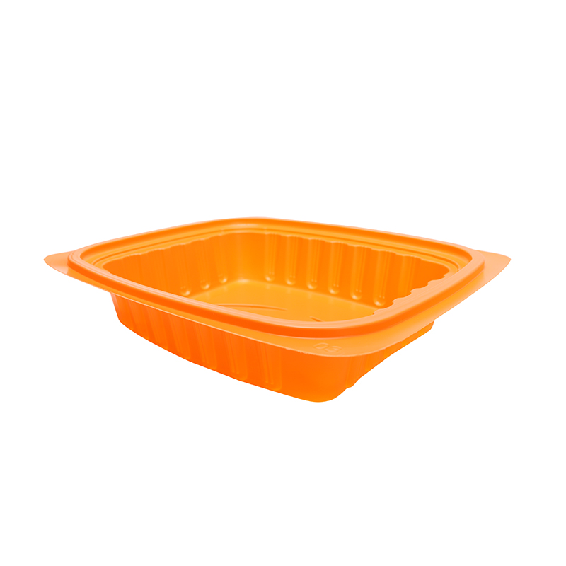 BOPS蓋黑色方形一格快餐盒